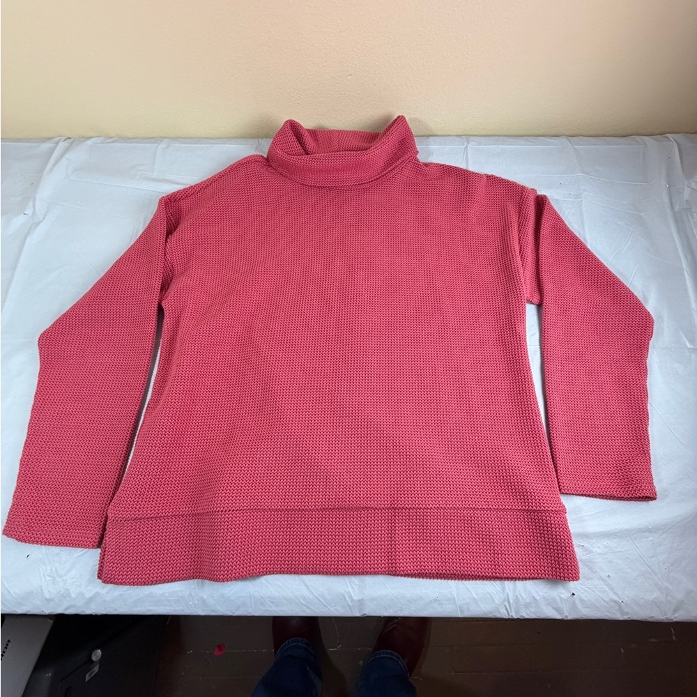 Talbots‎ Pink Turtleneck Sweater